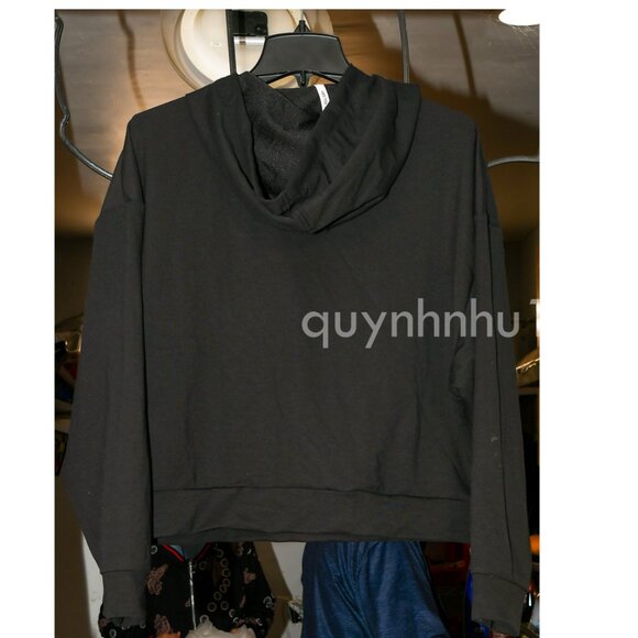 NWT PUMA Women's Lightweight Modern Sport Hoodie Pullover in black - Picture 6 of 7